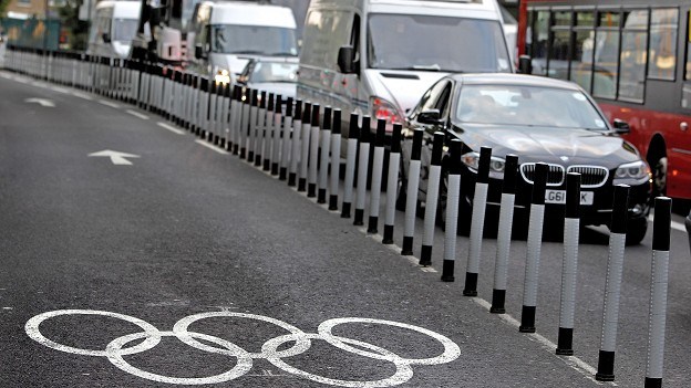 Olympic Lanes caused controversy and upset residents during London 2012