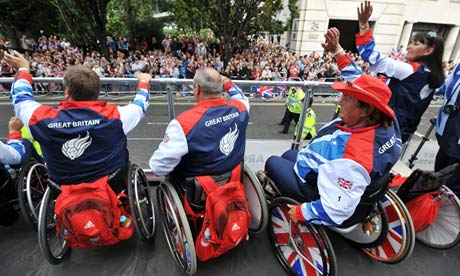Britain's Paralympic team were celebrated after their success at London 2012 but Scope claim the majority of people still feel uncomfortable around disabled people