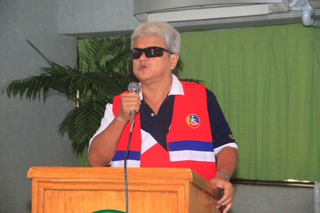 Michael Barredo has had a long career in sports administration