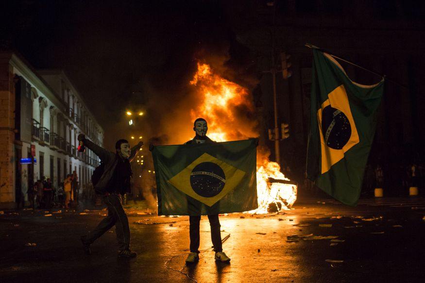 Demonstrations in Brazil ahead of next year's FIFA World Cup and the 2016 Rio Olympics and Paralympics have already damaged the country's reptuation