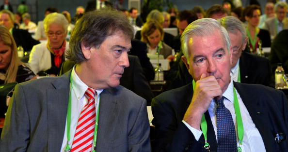 Britain's Sir Craig Reedie (right) was today elected as the new President of the World Anti-Doping Agency @Getty Images