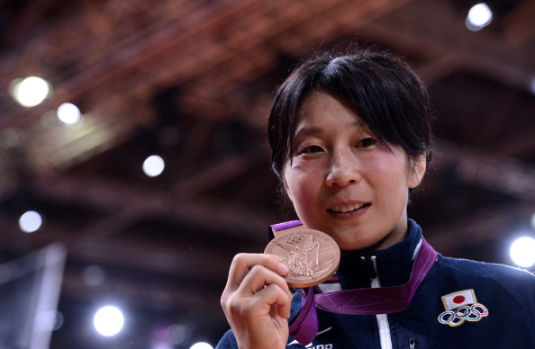 Japan's double world champion and London 2012 bronze medallist Yoshie Ueno has announced her retirement @AFP/Getty Images