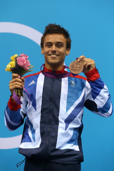Daley won bronze in the 10m Individual Platform dive competition at London 2012 ©Getty Images