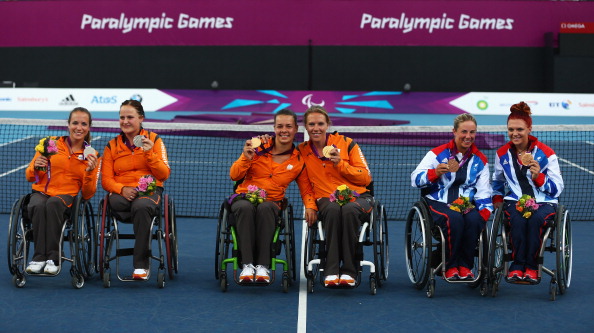 Paralympic bronze medallists Lucy Shuker and Jordanne Whiley will be hoping to disrupt the Dutch dominance seen on the women's wheelchair tennis circuit ©Getty Images