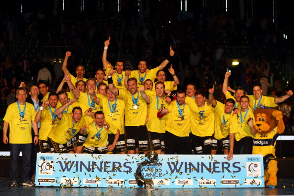 German side Rhein Neckar Löwen won the inaugural, re-launched, EHF Cup in Nantes last year ©Getty Images