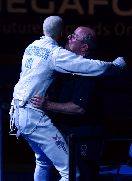Greg Massialas coached Miles Chamley-Watson to the first US individual World Championship title in any weapon category in August ©Getty Images