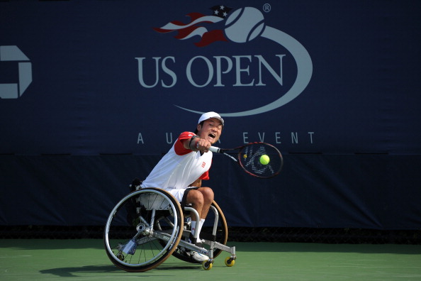 Gordon Reid will face tough opposition in Japan's Shingo Kunieda who secured two Grand Slam titles in the 2013 season ©Getty Images