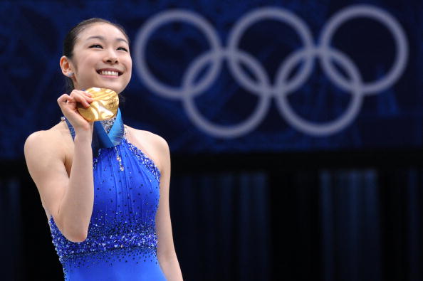 Kim is hoping to become the first figure skater to defend the Olympic title since 1988 when she competes in Sochi next year ©Getty Images