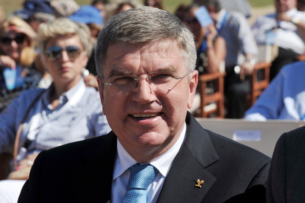 Brian Lewis has confidence in Thomas Bach as IOC President ©AFP/Getty Images
