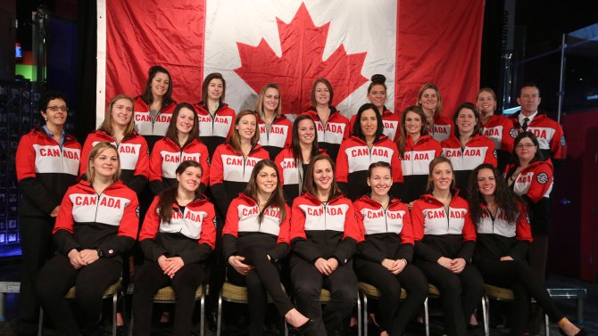 Canada has revealed the 21-strong women's ice hockey squad nominated to compete at Sochi 2014 ©Canadian Olympic Committee