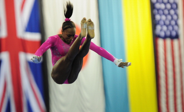 Elizabeth Price of the United States competing at last year's Glasgow World Cup event ©Getty Images
