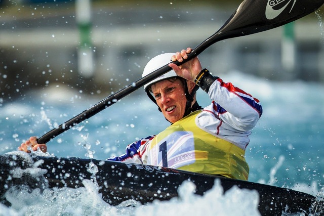 European champion Fiona Pennie is one of several to British canoeists based at the Lee Valley White Water Centre ©AEphotos/Lee Valley Park