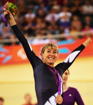 Fiona Southorn won bronze in the C5 3km individual pursuit at London 2012 ©Getty Images