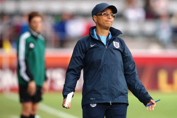 Following 15 years in the job Hope Powell is being replaced by Matt Sampson of Bristol Academy ©Getty Images 