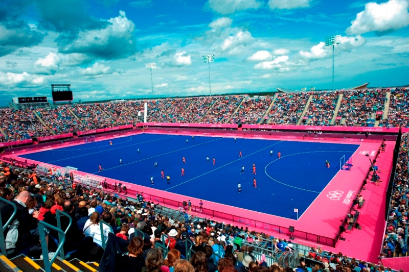 Hockey was the third biggest sport in terms of ticket numbers at the London 2012 Olympics ©England Hockey