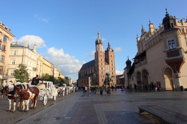Krakow is very much the centre point of the Poland and Slovakia 2022 bid ©Getty Images