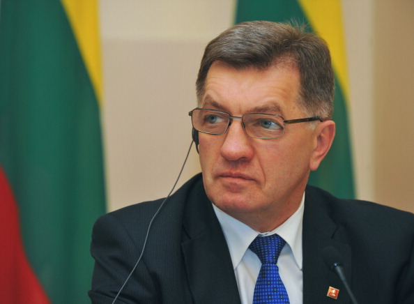 Lithuanian Prime Minister Algirdas Butkevičius plans to attend the Winter Olympics in Sochi ©AFP/Getty Images