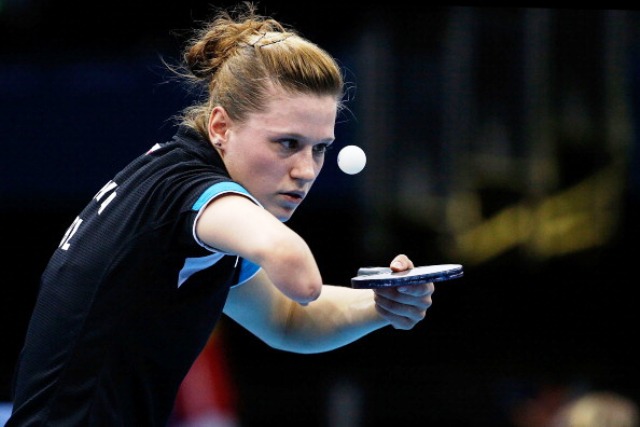 London 2012 champion Natalia Partyka has become the ITTF's first Dream Building Ambassador ©Getty Images