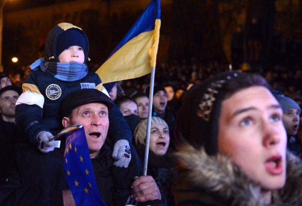 Lviv has been one of main centres for protests against Ukraine's President Viktor Yanukovych ©AFP/Getty Images