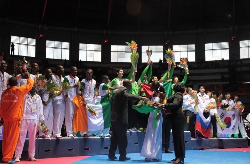 Mexico and South Korea have won the men's and women's titles at the 2013 World Cup Team Championships in Abidjan ©WTF