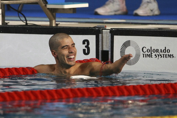Moises Fuentes won Colombias only medal of the London 2012 Paralympics with a 100m breaststroke silver ©Getty Images