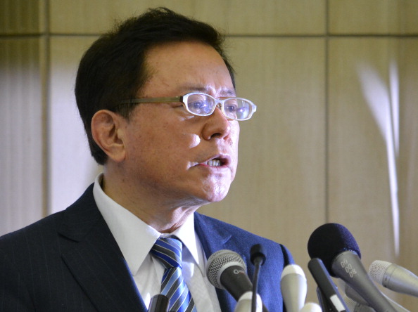 Naoki Inose announces his resignation this morning in a move which could negatively impact Tokyo 2020 ©AFP/Getty Images