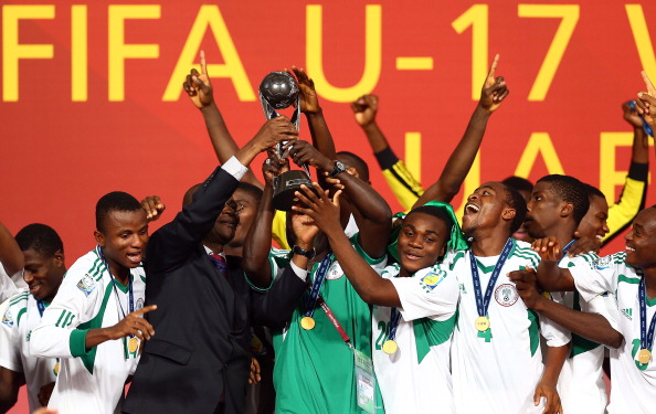 Nigeria lifted the Under-17 World Cup for a record fourth time in the United Arab Emirates last month ©Getty Images