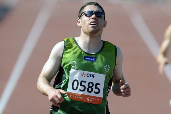 Sprinter Jason Smyth should continue to be one of Ireland's leading lights on the road to Rio 2016 ©AFP/Getty Images