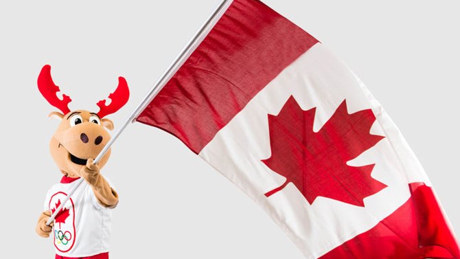 The Canadian Olympic Committee has unveiled Komak the moose as Canada's official mascot for the 2014 Sochi Winter Games ©COC