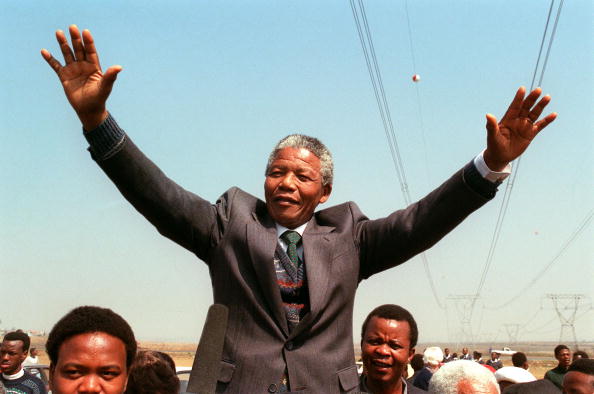 There is a special link between Nelson Mandela and the city of Glasgow ©AFP/Getty Images