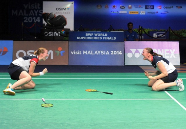 This year's BWF World Superseries Finals took place in Kuala Lumpur, where Denmark's Christinna Pedersen and Kamilla Rytter Juhl were among the winners ©AFP/Getty Images