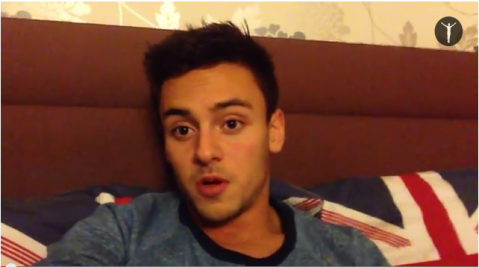 Tom Daley used YouTube to announce that he was in a relationship with a man ©tomdaley.tv