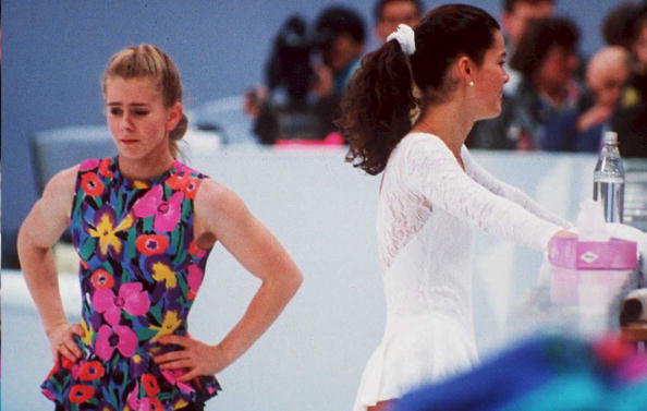 Tonya Harding and Nancy Kerrigan were embroiled in one of sports most infamous rivalries ©AFP/Getty Images