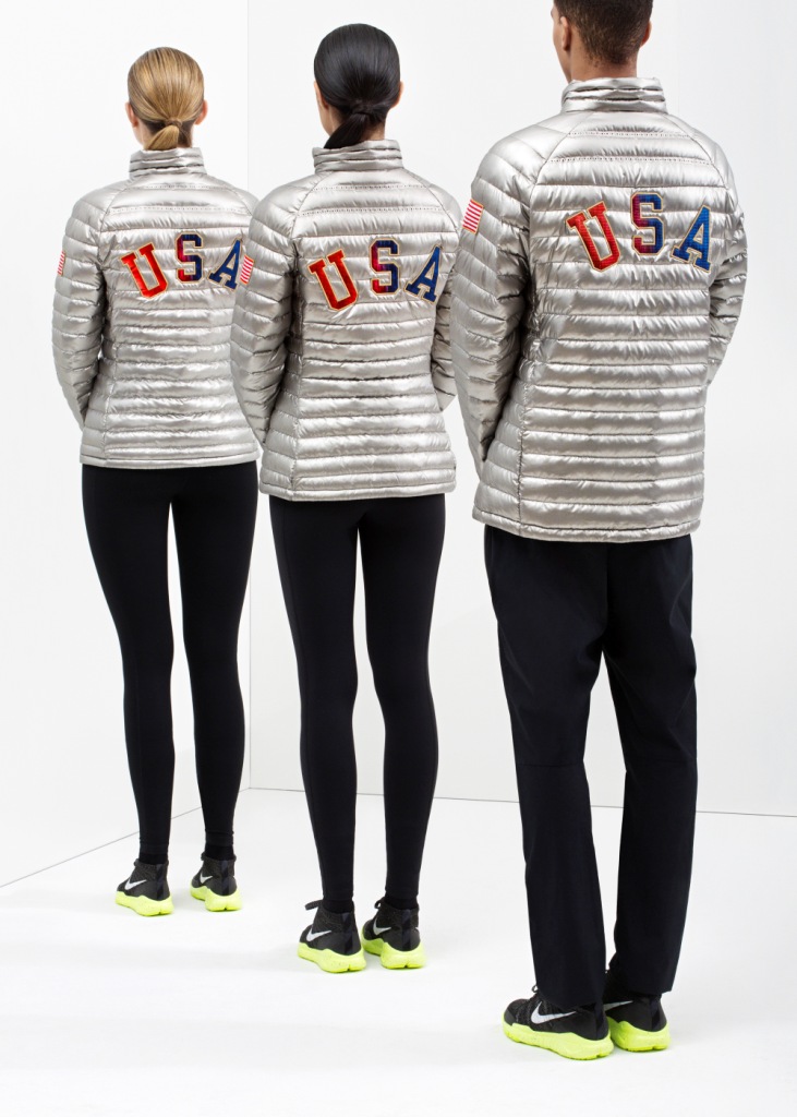 US Olympic and Paralympic medallists will wear futuristic themed Nike outfits as they climb the podium to collect their medals at the Sochi 2014 Winter Games ©Nike Inc