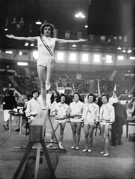 US gymnasts compete at the London 1948 Olympics where, according to Bruno Grandi, judging in the sport was "scandalous" ©Getty Images