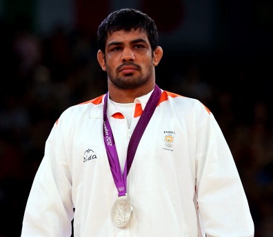 Virender Singh trains alongside two-time Olympic medallist Sushil Kumar (pictured) ©Getty Images