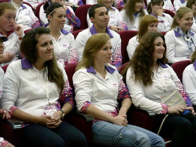 Volunteers for Sochi 2014 have been recruited from 26 centres based at educational institutions across Russia ©Sochi 2014