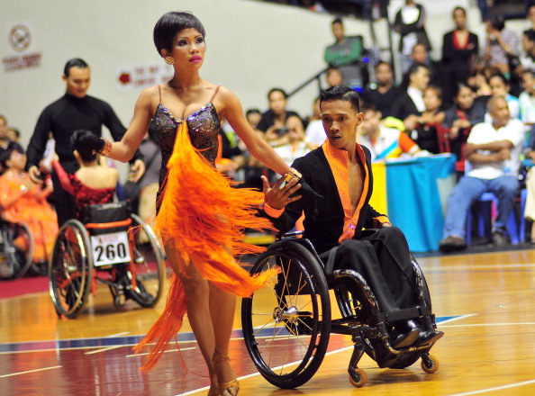 Wheelchair dance sport has risen in popularity in recent years ©Getty Images