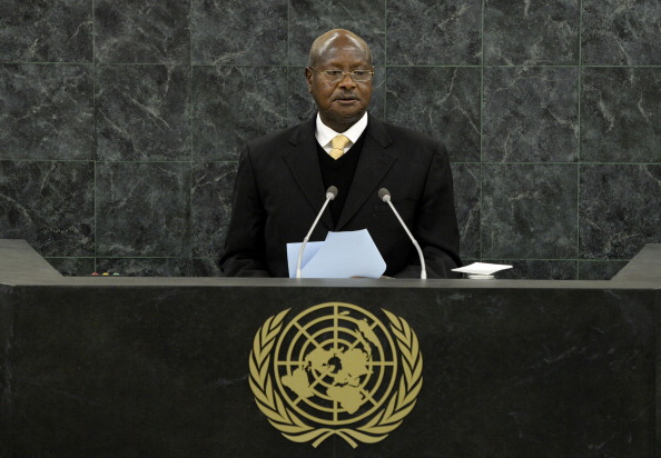 Ugandan President Yoweri Museveni has the final decision of whether the legislation is passed into law ©Getty Images