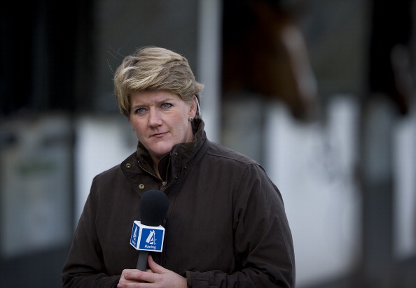 Horse racing presenter Clare Balding has criticised other sports for being "dirty" but not been prepared to acknowledge problems in her own ©Getty Images