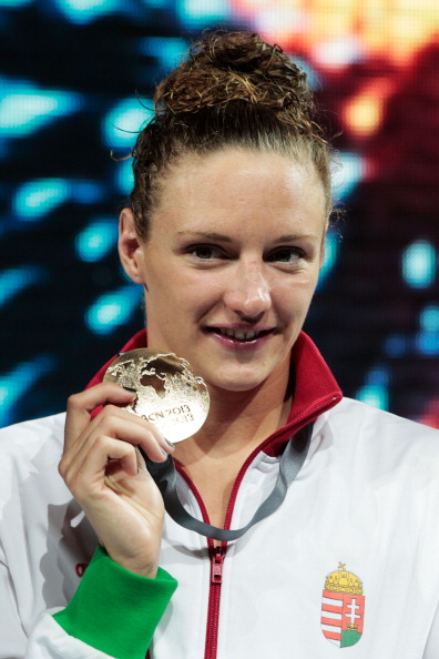 Hungary's Katinka Hosszu has been voted European Swimmer of the Year after her double gold at the World Championships in Barcelona ©Getty Images