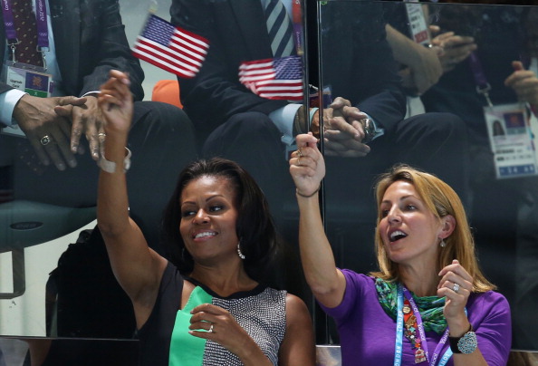 First Lady Michelle Obama represented the United States Government at London 2012 ©Getty Images