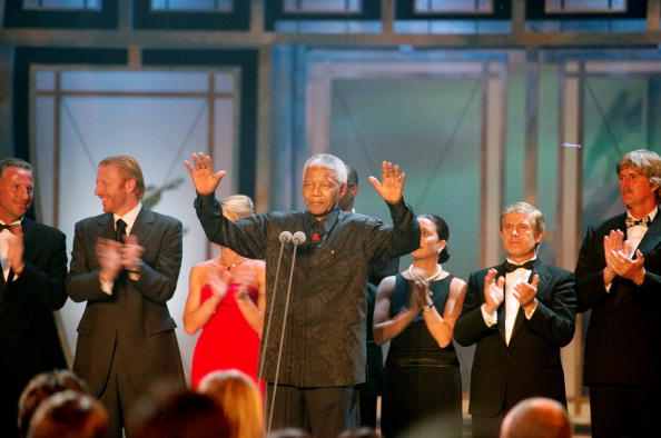 Nelson Mandela's speech to Laureus Sport Awards in Monte Carlo in 2000 brilliantly encapsulated how important sport is ©Getty Images