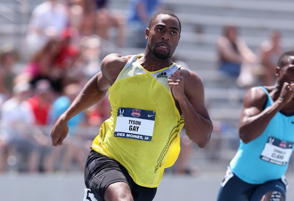 Tyson Gay's positive drugs test had nothing to with the decision by Jason Smyth to leave his training group and move to London, it has been claimed ©Getty Images