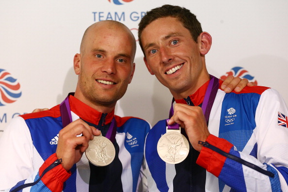 London 2012 silver medallists David Florence and Richard Hounslow have both made the Lee Valley White Water Centre their new training base ©Getty Images
