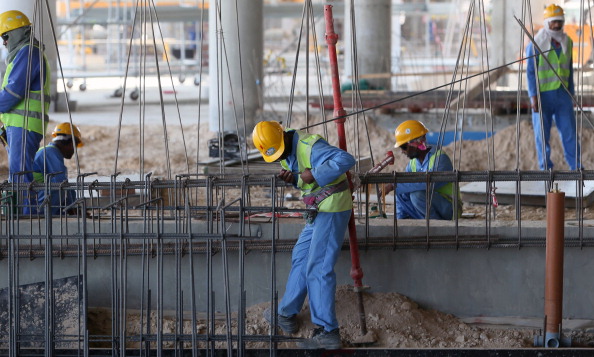 Qatar has just two weeks to provide a report on the improvements its made to labourers working conditions ahead of the 2022 FIFA World Cup ©Getty Images