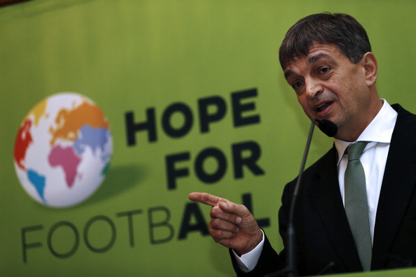 Jerome Champagne has announced the launch of his bid for the 2015 FIFA Presidency ©Getty Images