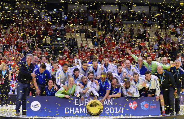 The victory marks the third time France has picked up the European Handball Championship title ©Getty Images