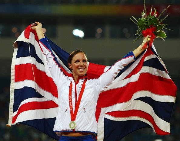 Heather Fell will be best remembered for her silver medal at the 2008 Beijing Olympic Games ©Getty Images