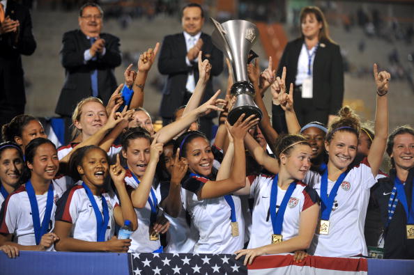The United states have won the 2014 CONCACAF Women's Under-20 Championships ©Getty Images